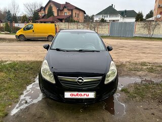 2007 Opel Corsa D, чёрный, 400000 рублей, вид 2