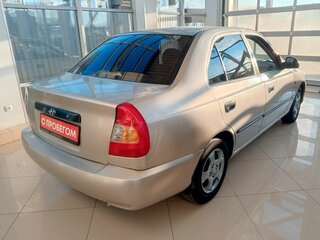 2006 Hyundai Accent ТагАЗ II, бежевый, 232000 рублей, вид 4