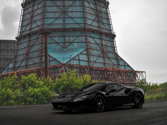 2021 Ferrari F8 Tributo, чёрный, 21000000 рублей - вид 3