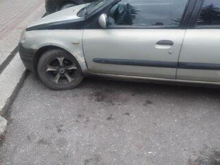 2001 Renault Clio II, синий, 85000 рублей, вид 4