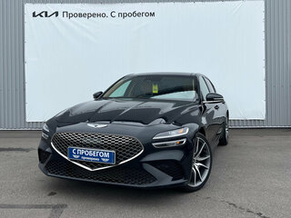 2021 Genesis G70 I Рестайлинг, чёрный, 2490000 рублей, вид 2