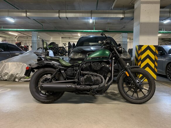 2014 Yamaha XV950 Bolt, зелёный, 559000 рублей - вид 28