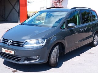 2011 Volkswagen Sharan II, серый, 1350000 рублей, вид 4