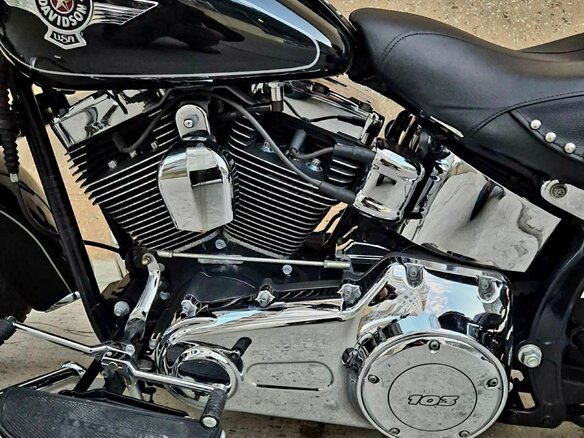 2013 Harley-Davidson Heritage, чёрный, 1095000 рублей - вид 13