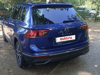 2021 Volkswagen Tiguan II Рестайлинг, синий, 2650000 рублей, вид 3
