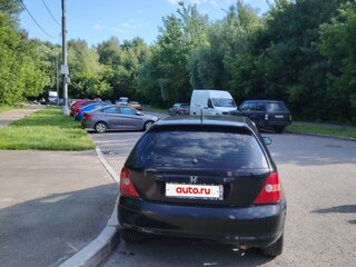 2003 Honda Civic VII, чёрный, 400000 рублей, вид 3