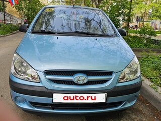 2008 Hyundai Getz I Рестайлинг, голубой, 500000 рублей, вид 1
