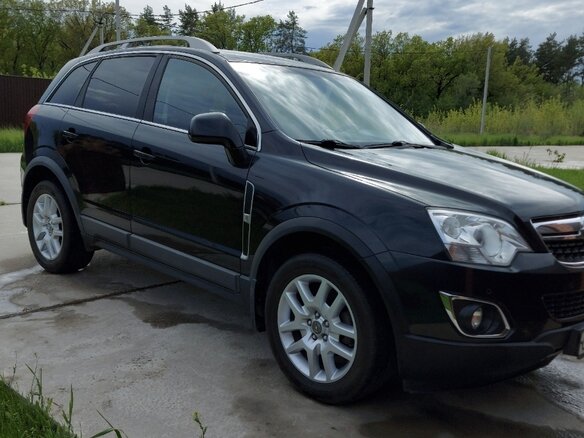 2013 Opel Antara I Рестайлинг, чёрный, 2130700 рублей
