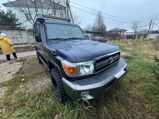 2016 Toyota Land Cruiser 78 70 Series Рестайлинг 1, синий, 6400000 рублей, вид 1