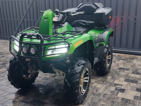 2013 Arctic Cat 700 Series, зелёный, 650000 рублей, вид 1