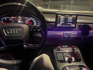 2015 Audi A8 Long III (D4) Рестайлинг, чёрный, 2500000 рублей, вид 5