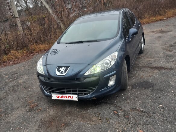 2009 Peugeot 308 I, синий, 400000 рублей - вид 1