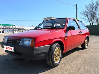 1990 Lada (ВАЗ) 2108 21086, красный, 350000 рублей, вид 4