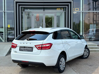 2018 Lada (ВАЗ) Vesta SW I, белый, 884000 рублей, вид 4