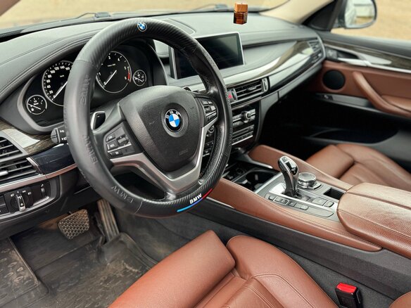 2016 BMW X6 30d II (F16), чёрный, 3300000 рублей - вид 6