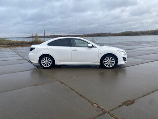 2012 Mazda 6 II (GH) Рестайлинг, белый, 780000 рублей, вид 2