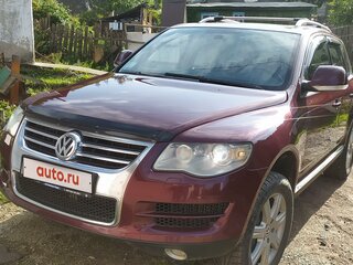 2008 Volkswagen Touareg I Рестайлинг, пурпурный, 1470000 рублей, вид 2