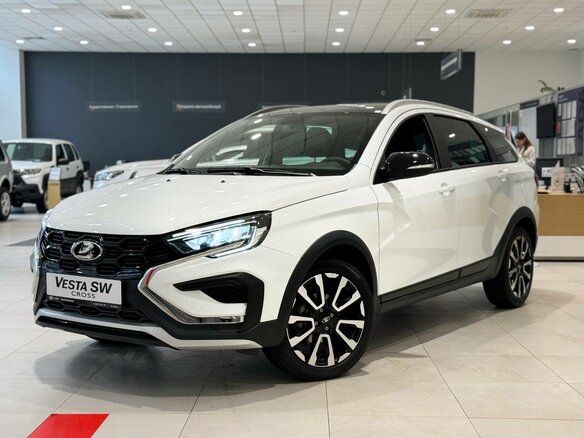 2025 Lada (ВАЗ) Vesta SW Cross I Рестайлинг (NG), белый