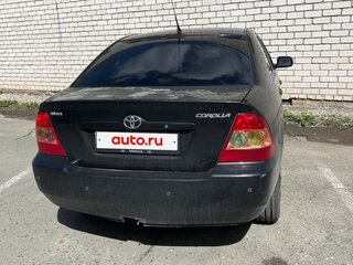 2006 Toyota Corolla IX (E120, E130) Рестайлинг, чёрный, 600000 рублей, вид 1