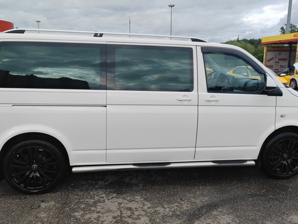 2010 Volkswagen Multivan Long T5 Рестайлинг, белый, 2500000 рублей - вид 8