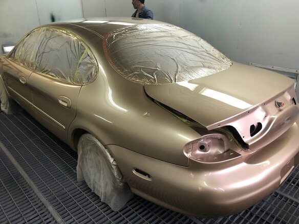 1996 Ford Taurus III, золотистый, 450000 рублей - вид 23