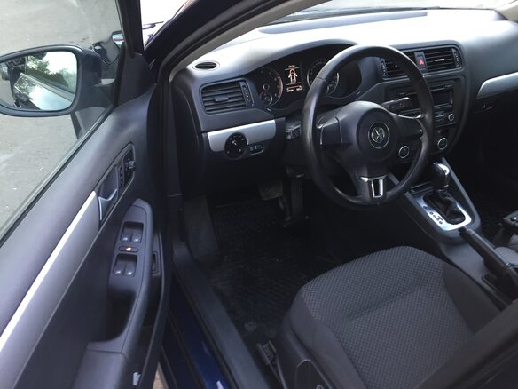 2012 Volkswagen Jetta VI, синий - вид 9
