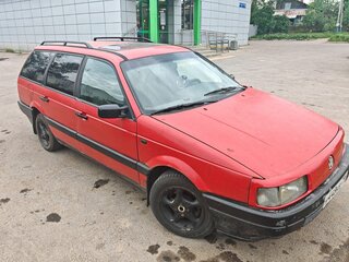 1990 Volkswagen Passat B3, красный, 150000 рублей, вид 4