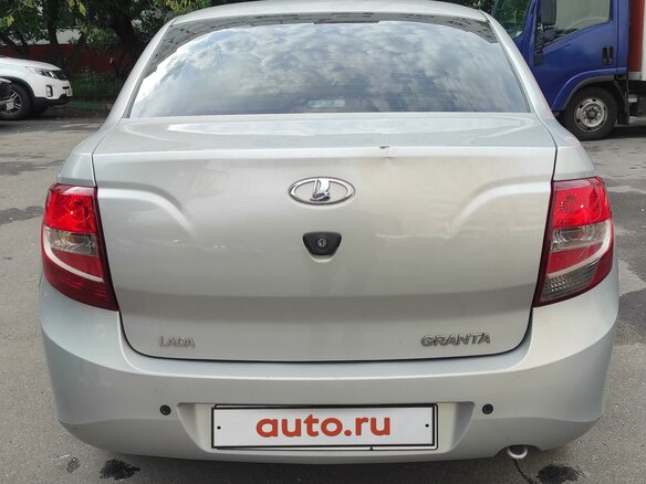2013 Lada (ВАЗ) Granta I, серебристый - вид 3