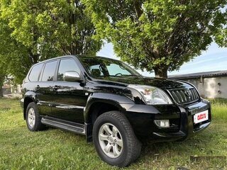 2006 Toyota Land Cruiser Prado 120 Series, чёрный, 2597000 рублей, вид 1