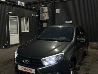 2018 Lada (ВАЗ) Granta I Рестайлинг, серебристый, 650000 рублей, вид 4