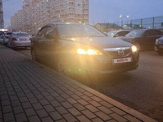 2006 Mazda 6 I (GG) Рестайлинг, чёрный, 580000 рублей, вид 4