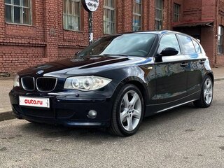 2004 BMW 1 серии 120d I (E81/E82/E87/E88), чёрный, 850000 рублей, вид 1