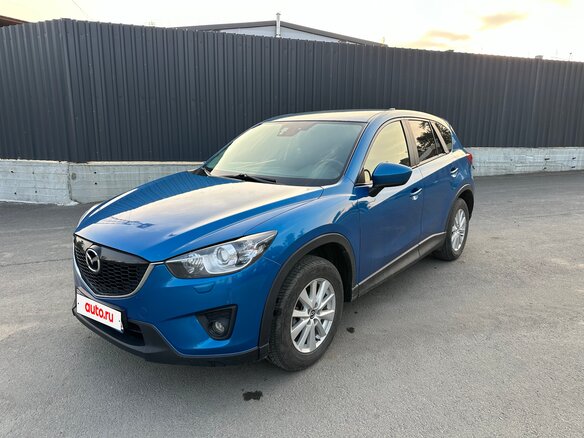 2013 Mazda CX-5 I, синий, 1800000 рублей - вид 1