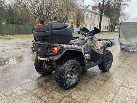 2013 BRP Can-Am Outlander MAX 650, чёрный, 1300000 рублей - вид 4