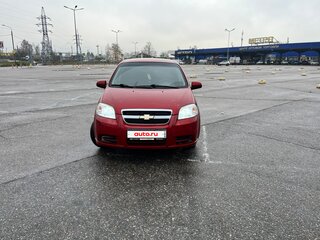 2010 Chevrolet Aveo I Рестайлинг, красный, 499999 рублей, вид 1
