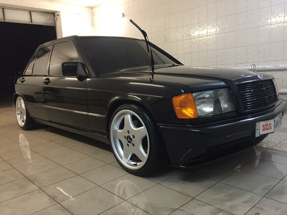 1984 Mercedes-Benz 190 (W201), чёрный, 1100000 рублей - вид 15