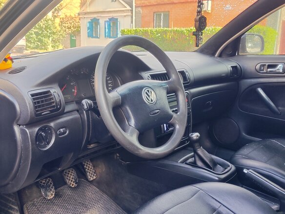 1999 Volkswagen Passat B5, синий, 420000 рублей - вид 6