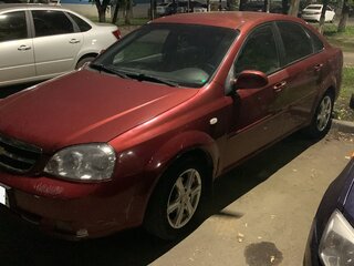 2007 Chevrolet Lacetti I, красный, 240000 рублей, вид 1