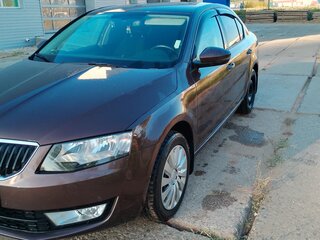 2016 Skoda Octavia III (A7), коричневый, 1500000 рублей, вид 2