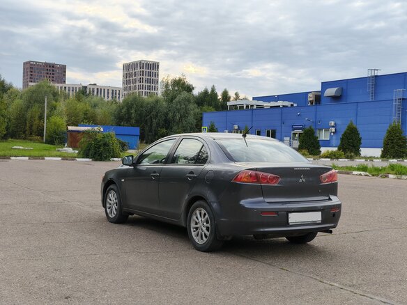 2008 Mitsubishi Lancer X, серый, 510000 рублей - вид 6