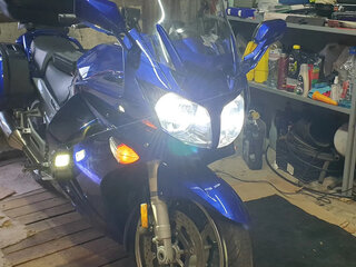 2006 Yamaha FJR1300, синий, 600000 рублей, вид 2