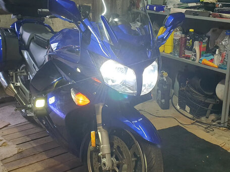 2006 Yamaha FJR1300, синий, 600000 рублей, вид 2