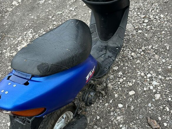 2002 Honda Dio, синий, 31000 рублей
