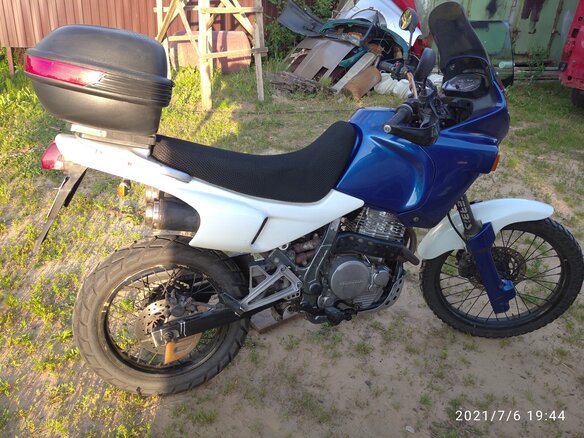 1993 Honda NX, синий, 300000 рублей - вид 2