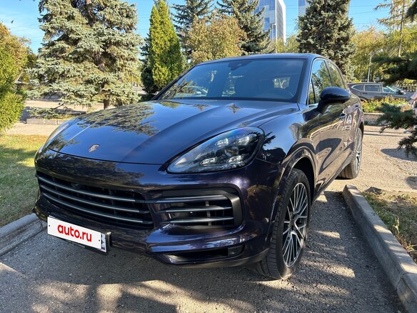 2019 Porsche Cayenne III, фиолетовый, 7750000 рублей - вид 1