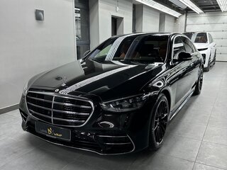 2022 Mercedes-Benz S-Класс 580 4MATIC VII (W223), чёрный, 16900000 рублей, вид 1