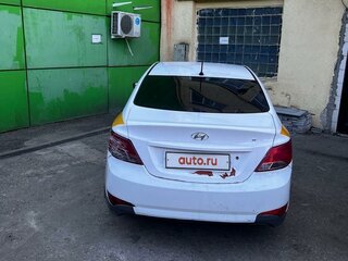 2014 Hyundai Solaris I Рестайлинг, белый, 500000 рублей, вид 4