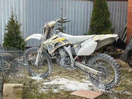 2009 Yamaha YZ450F, жёлтый, 333000 рублей, вид 2