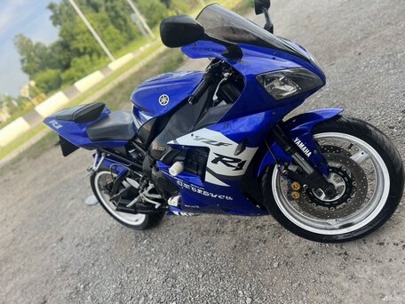 2000 Yamaha YZF-R1, синий, 730000 рублей, вид 1