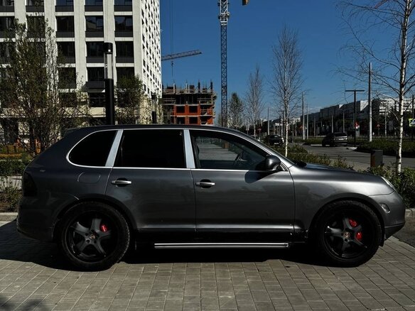2003 Porsche Cayenne Turbo I (955), серый, 955000 рублей - вид 10